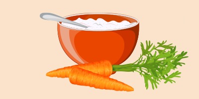 манна каша з морквою